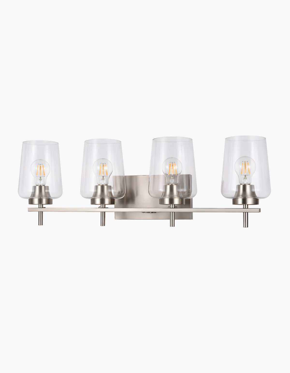GILA 4-Light Vanity - Brushed Nickel#Finish_Brushed Nickel