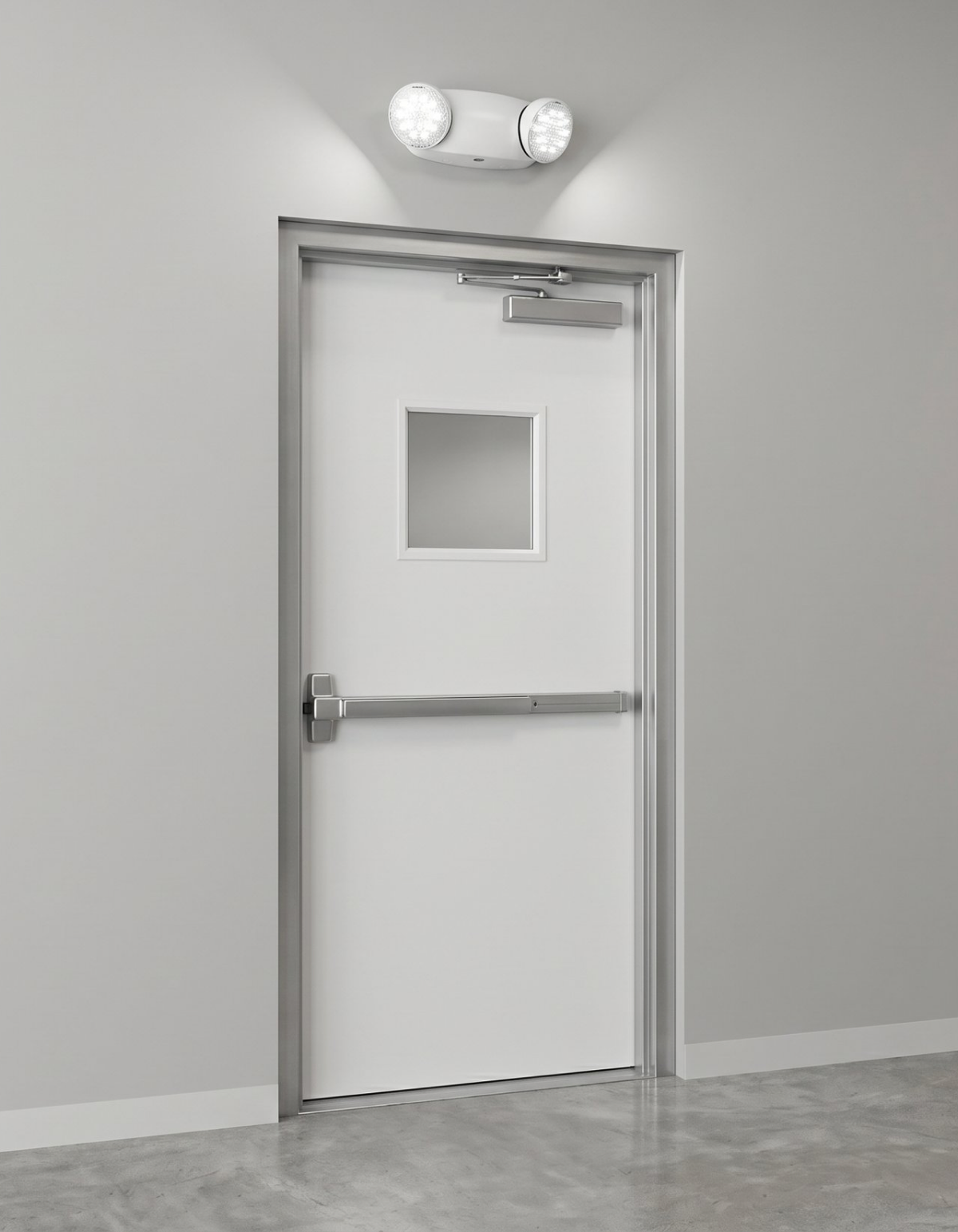 Haven Emergency Light - DH-EL-RD-WH