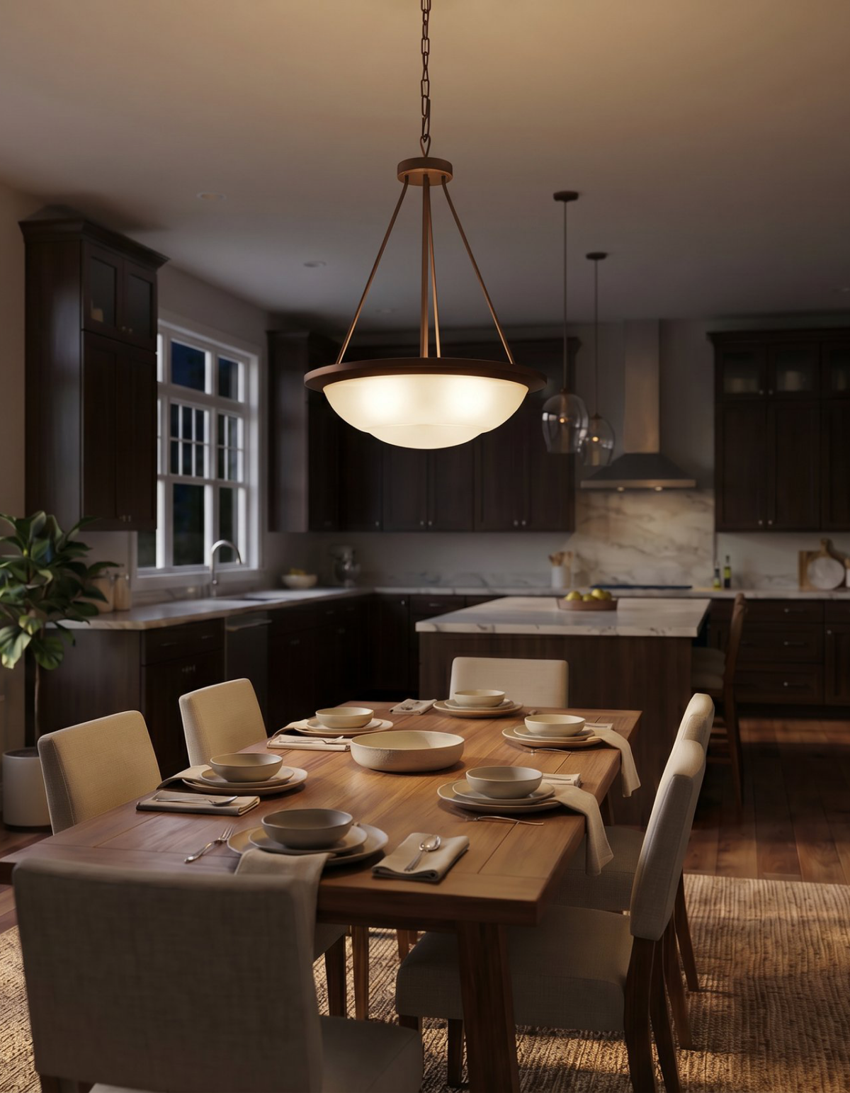 LIMA 3-Light Pendant - Bronze#Finish_Bronze