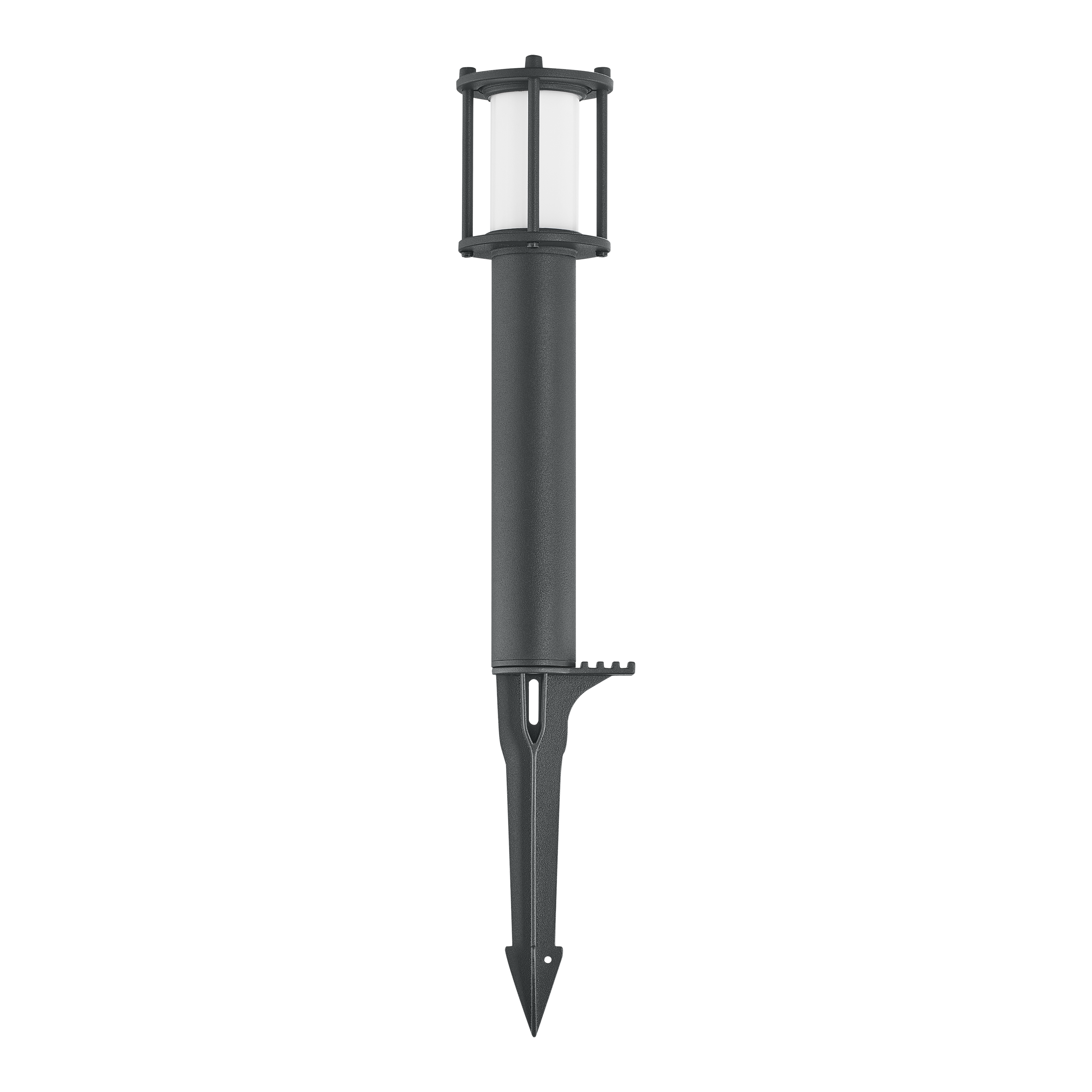EVENING 10.7-in. Bollard in black on white background