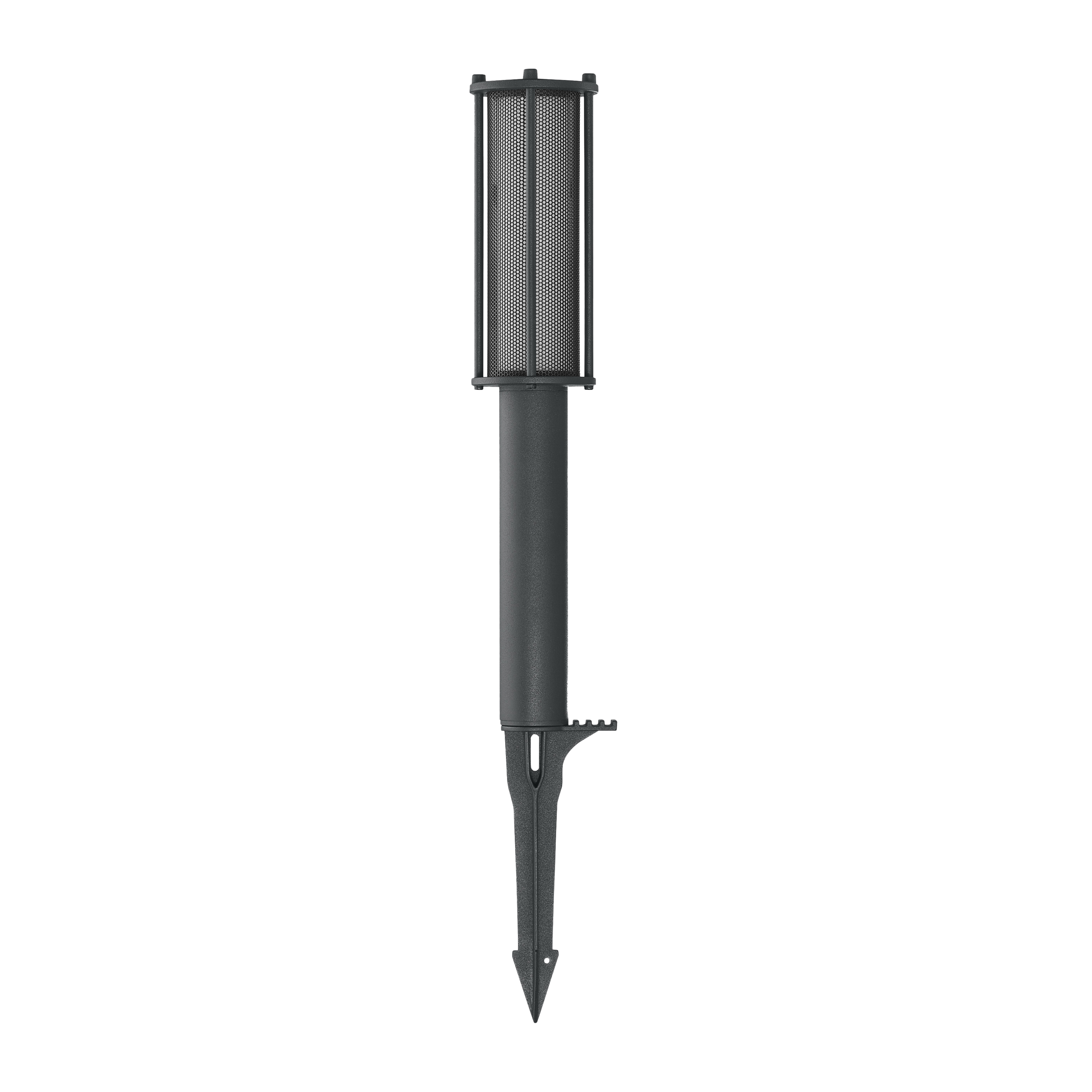EVENING 14.1-in. Bollard in black on white background