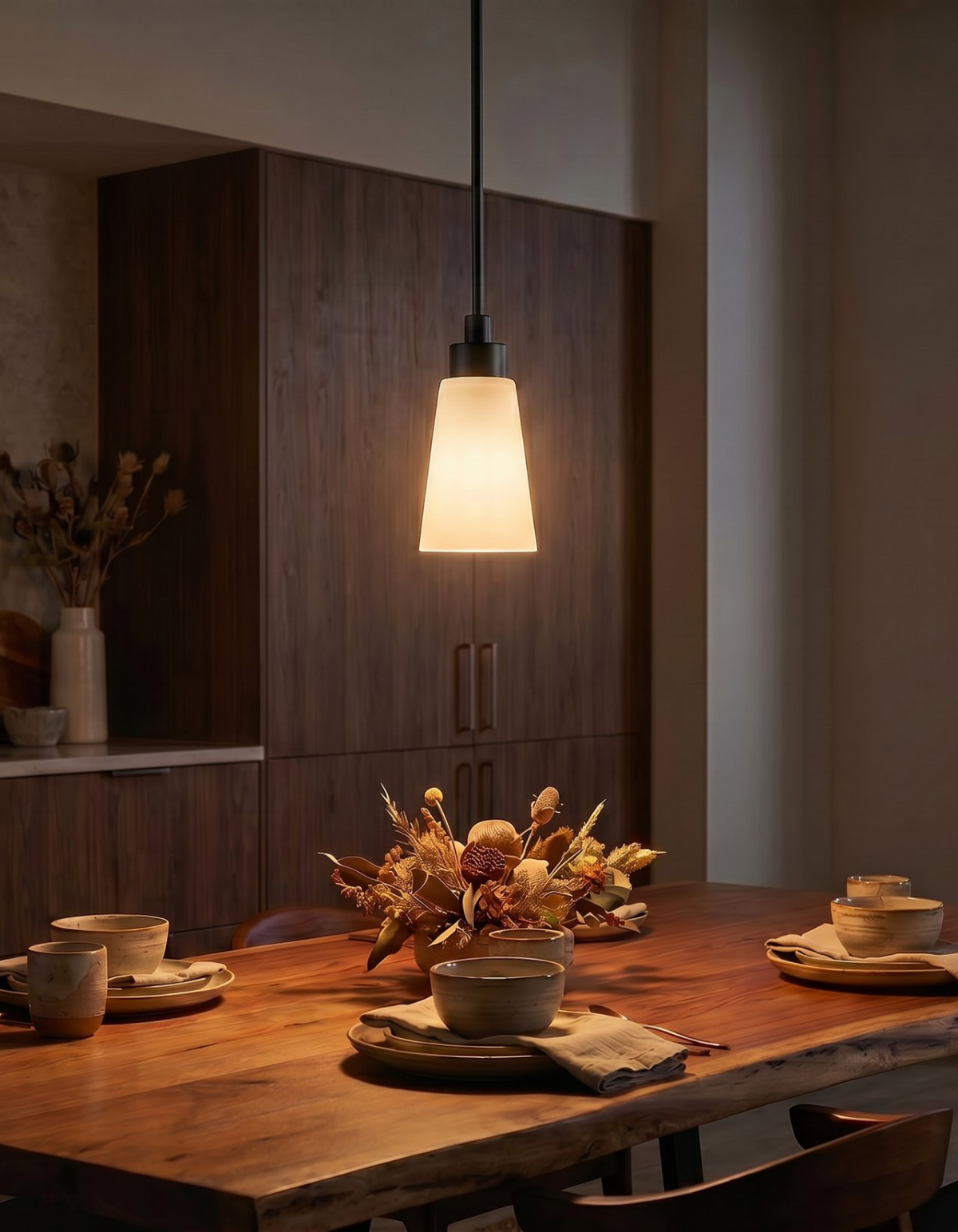 LIMA 1-Light Pendant - Black#Finish_Black