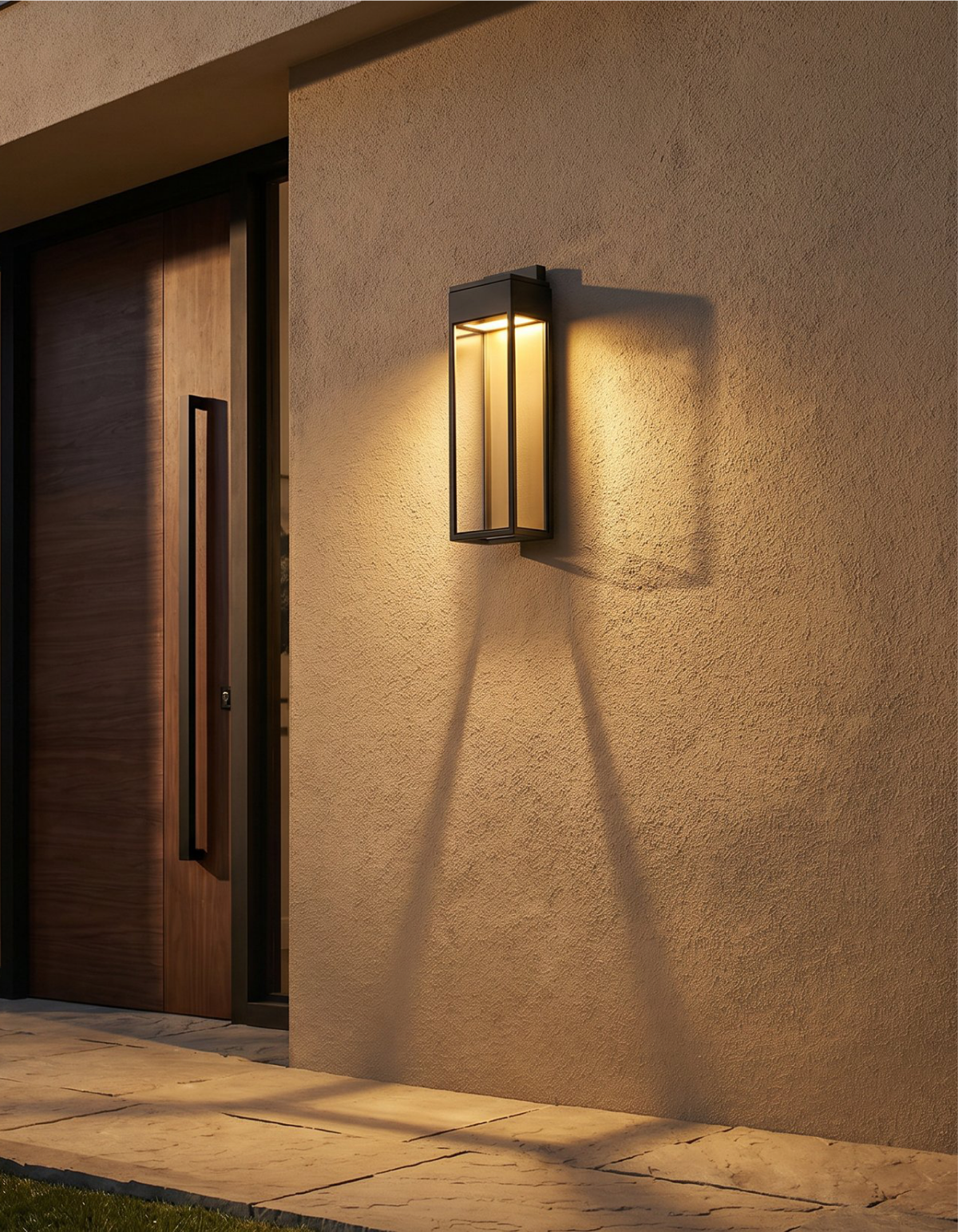 Solaire Outdoor Wall Lantern - 24 in#Size_24 in