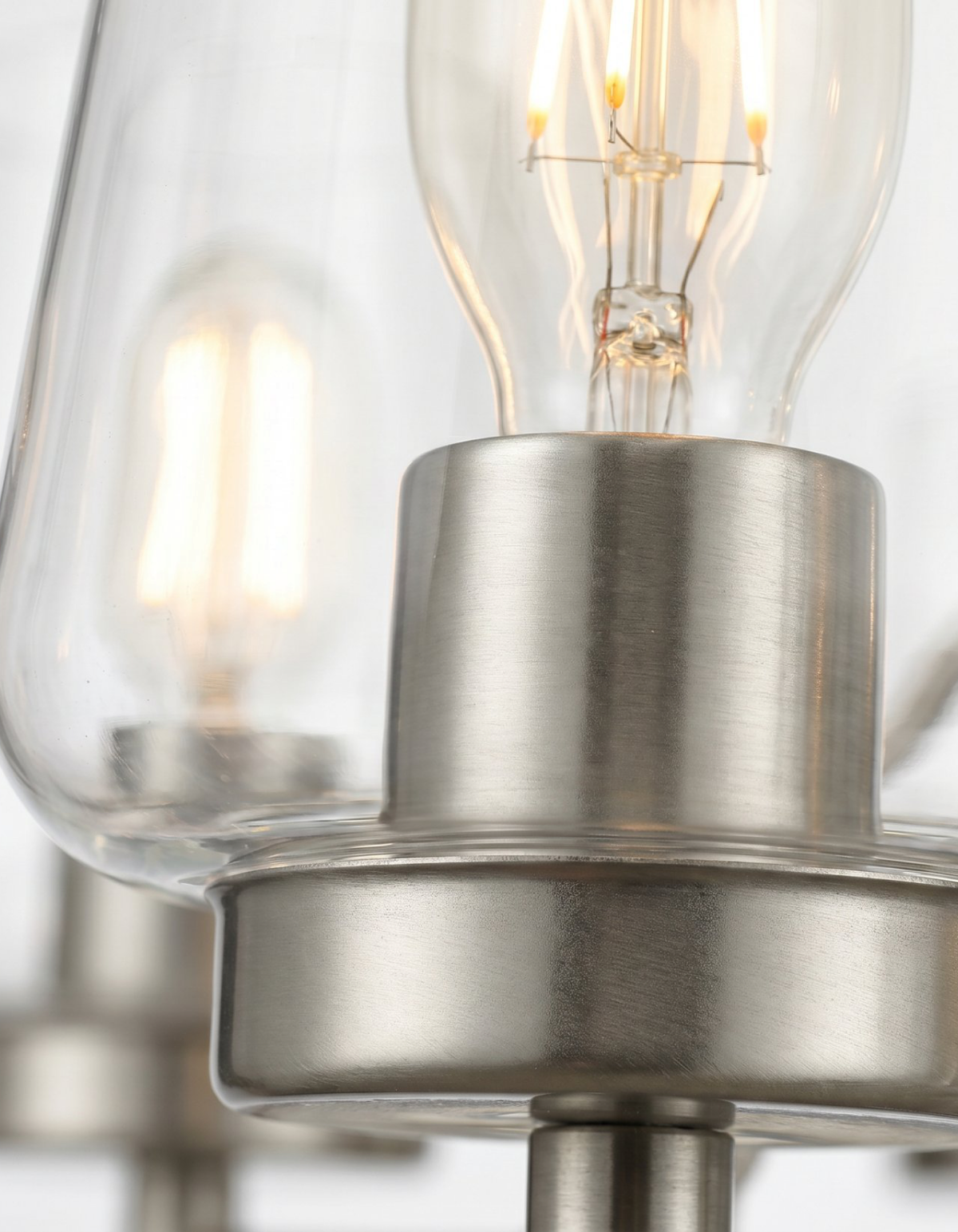 GILA 5-Light Chandelier - Brushed Nickel#Finish_Brushed Nickel