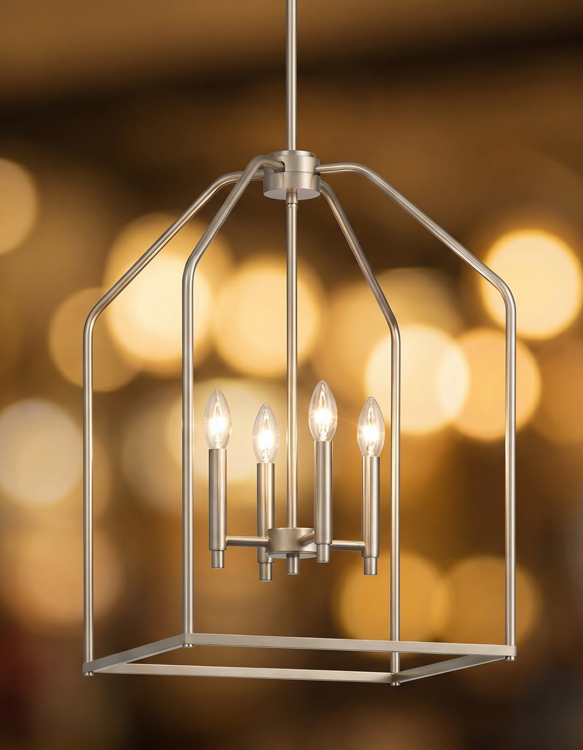Kindle 4-Light Pendant - Brushed Nickel#Finish_Brushed Nickel