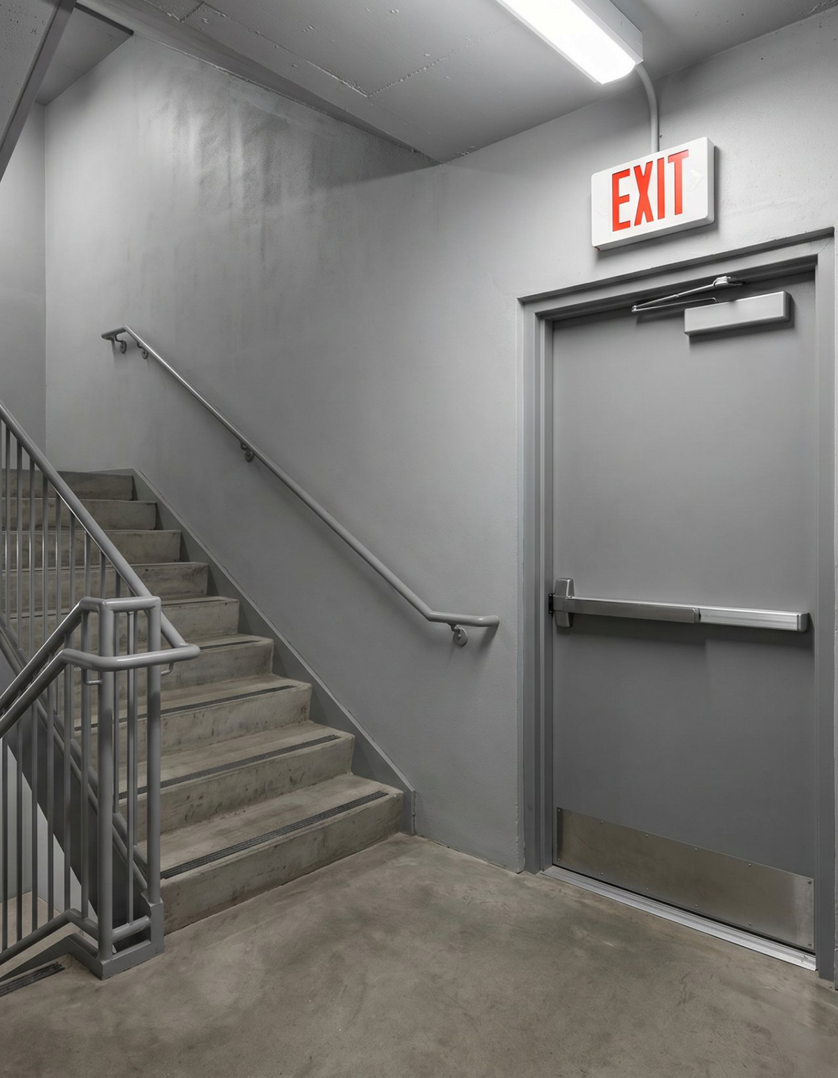 Haven Exit Sign - ES-C-S-W-R-WH