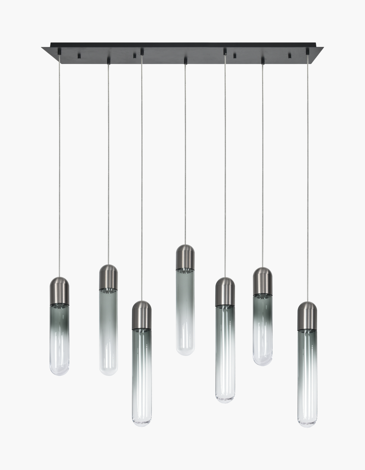 Hawthorne 7-Light Pendant - HWTHN-MLP7-47-BKSM